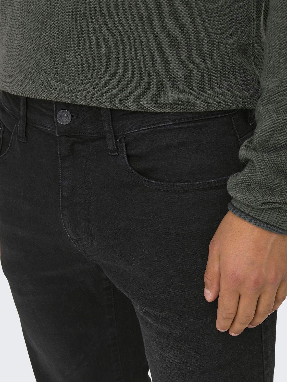 ONLY & SONS Regular-fit-Jeans ONSWEFT REGULAR MAT DNM NOOS