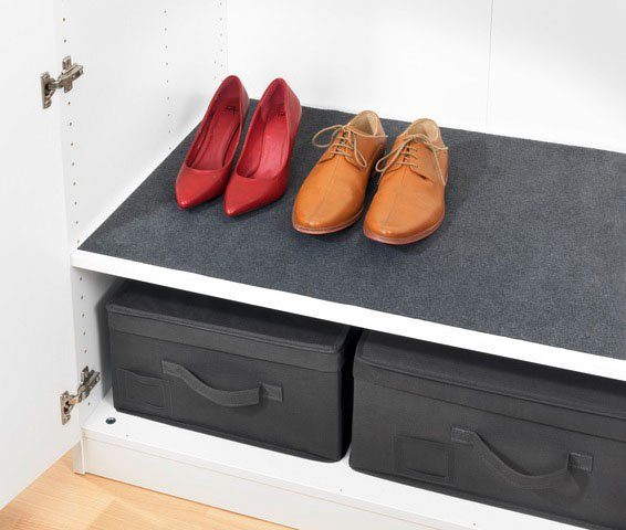 WENKO Schubladenmatte Filz, geräuschhemmende Anti-Rutsch Schutzmatte, zuschneidbar