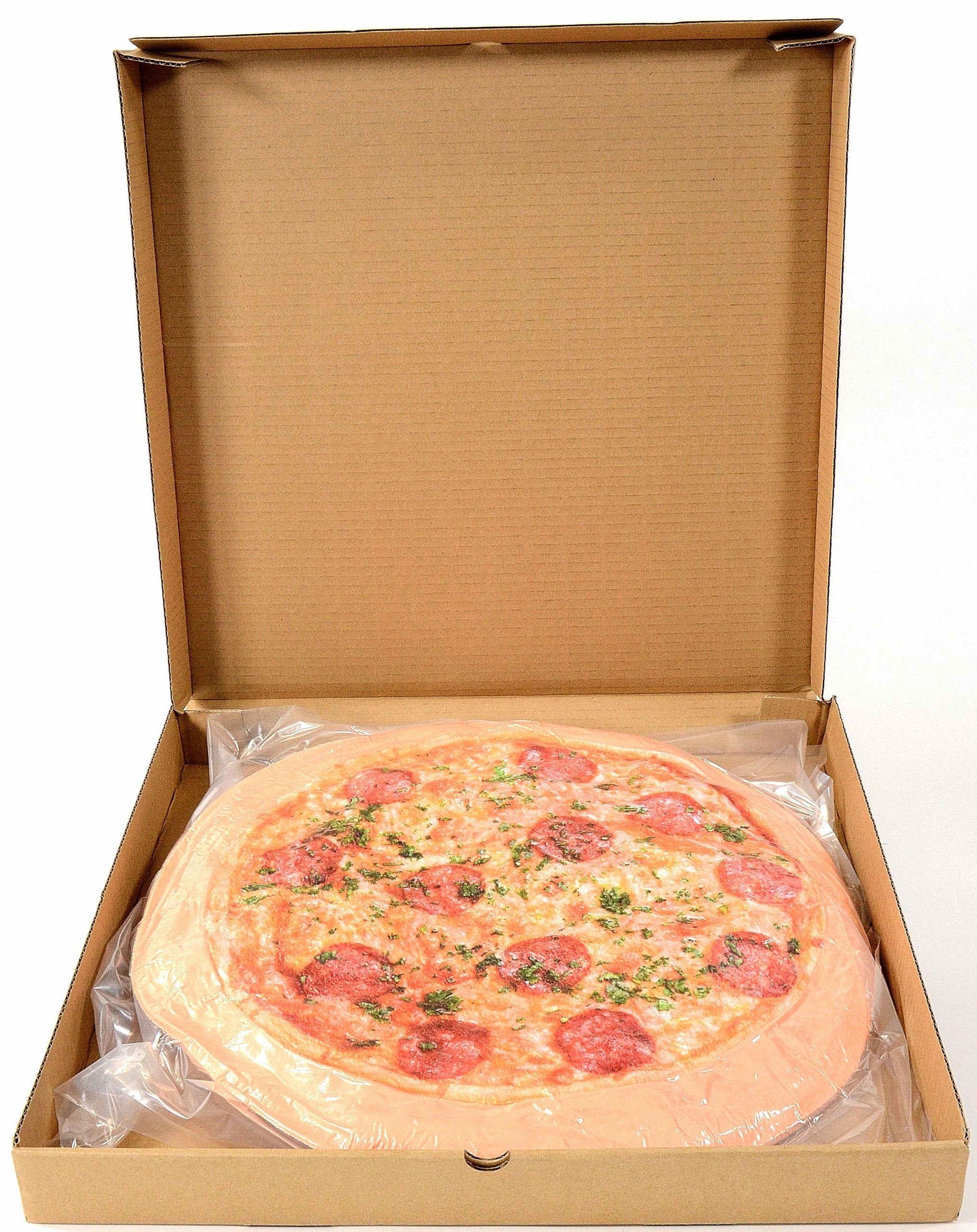 United Labels® Dekokissen Sofakissen Pizzakissen Pizzakarton cm, Pizza 40 Kissen Zierkissen Dekokissen im