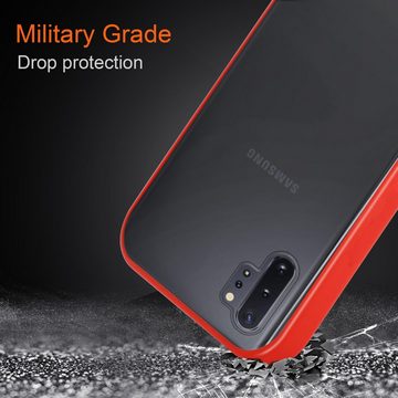 Cadorabo Handyhülle Samsung Galaxy NOTE 10 Samsung Galaxy NOTE 10, Handy Schutzhülle - Hülle - Ultra Slim Hard Cover Case - Bumper