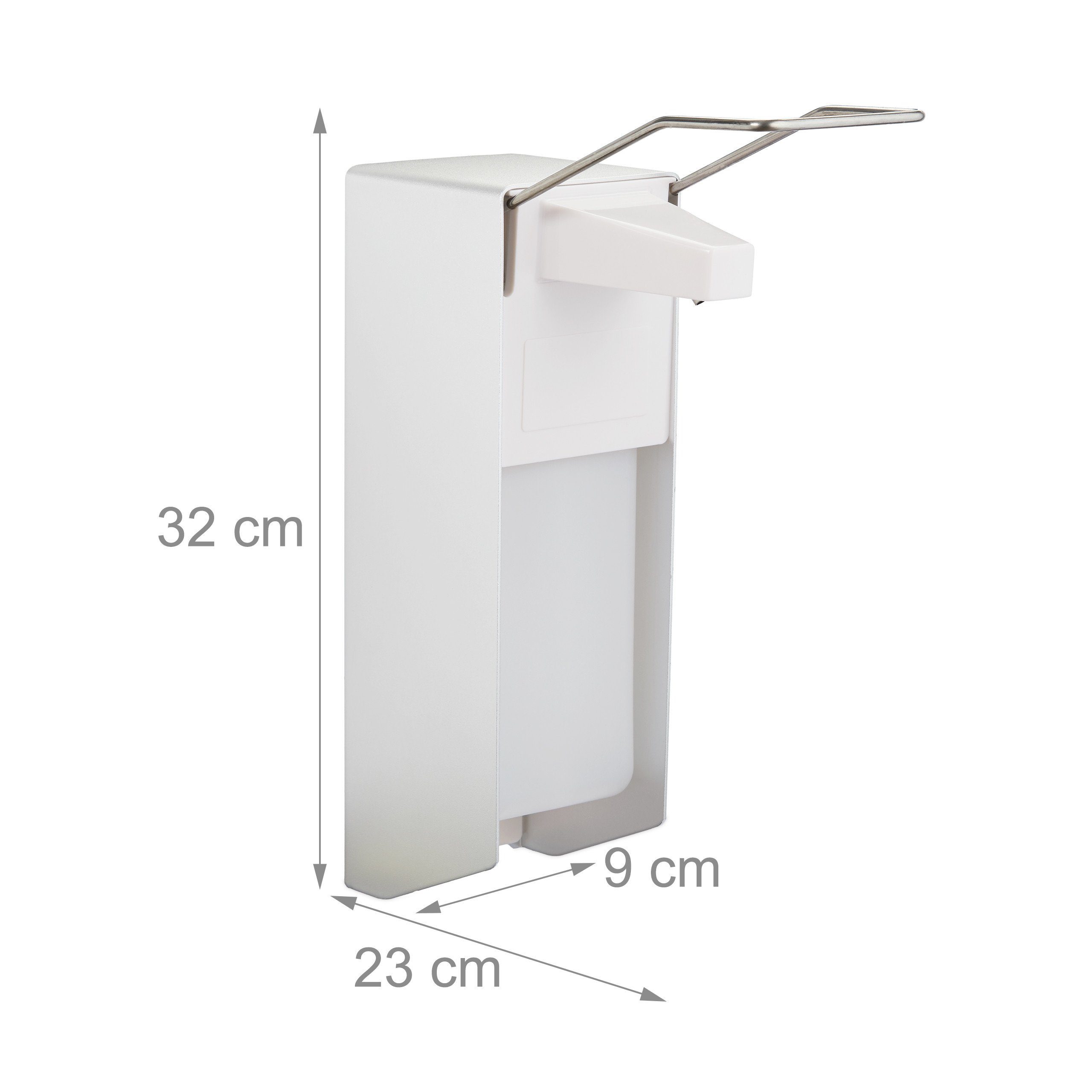 relaxdays Desinfektionsmittelspender 2 x Eurospender 1000 ml