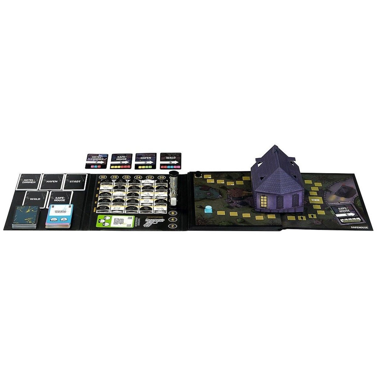 Moses. Verlag Spiel Sebastian Fitzek Safehouse Das Spiel Safe House ein Gesellschaftsspiel