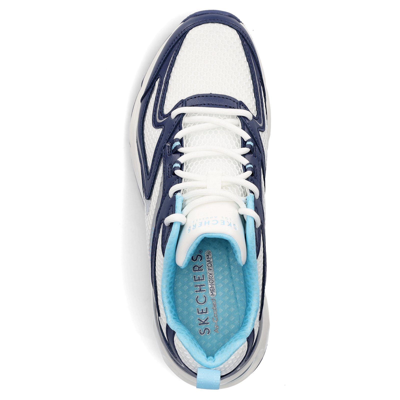 Skechers Tres-Air Sneaker weiß Skechers blau Damen Sneaker