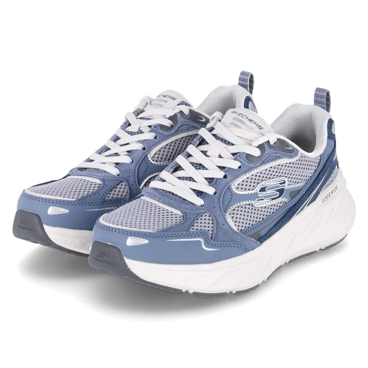 Skechers Skechers 150493 SLT Damen Leder und Synthetik grau Schnürschuh günstig online kaufen