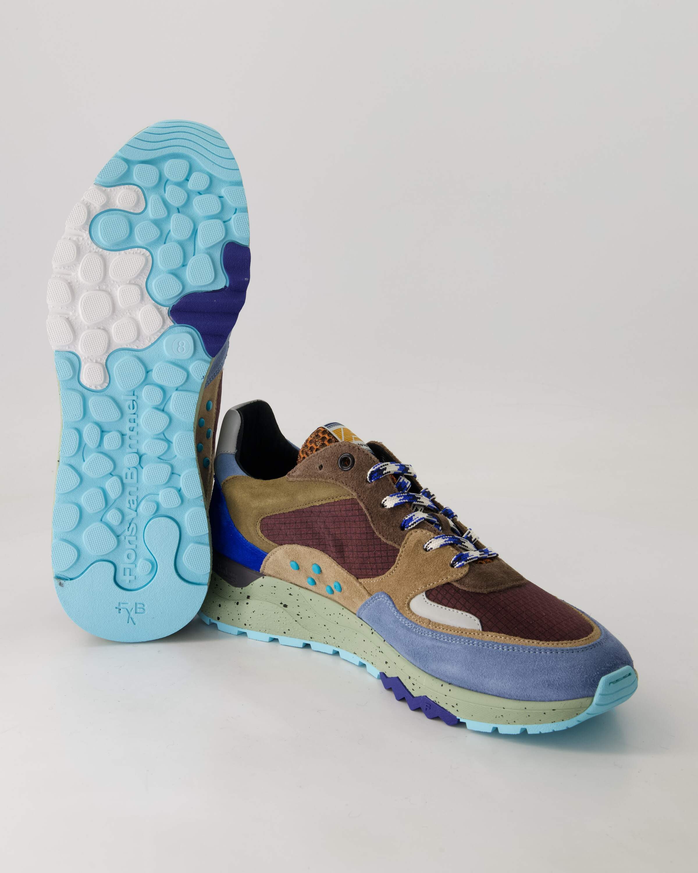 Floris van Bommel De Treener Sneaker Obermaterial: Leder und Textil