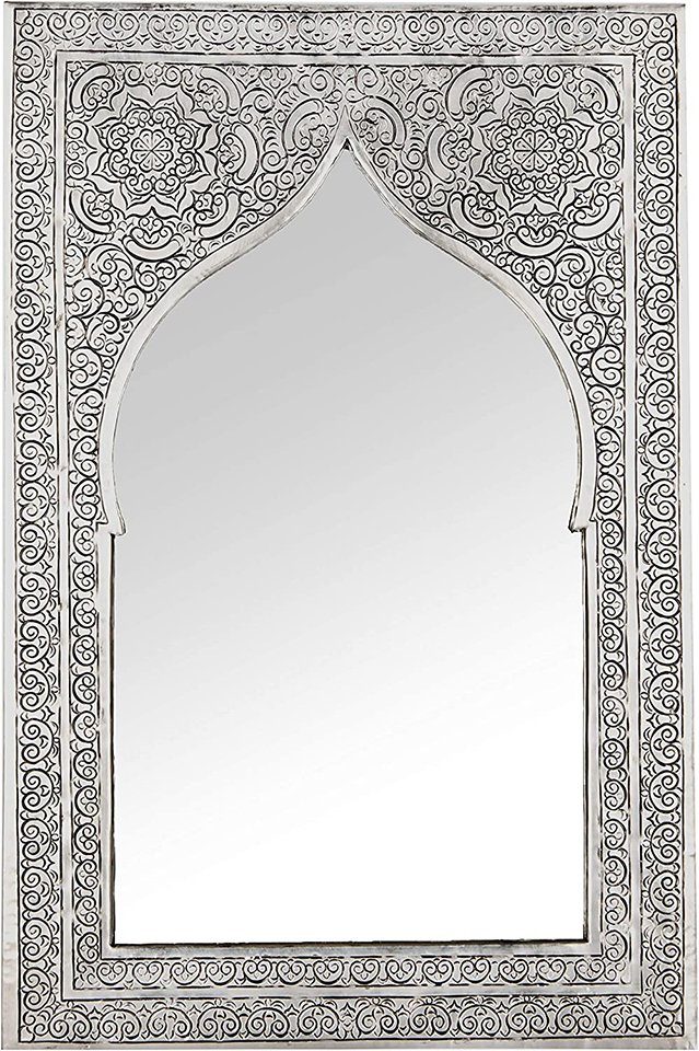 Marrakesch Orient & Mediterran Interior Spiegel Orientalischer Spiegel Malika, Wandspiegel, Kosmetikspiegel, Handarbeit
