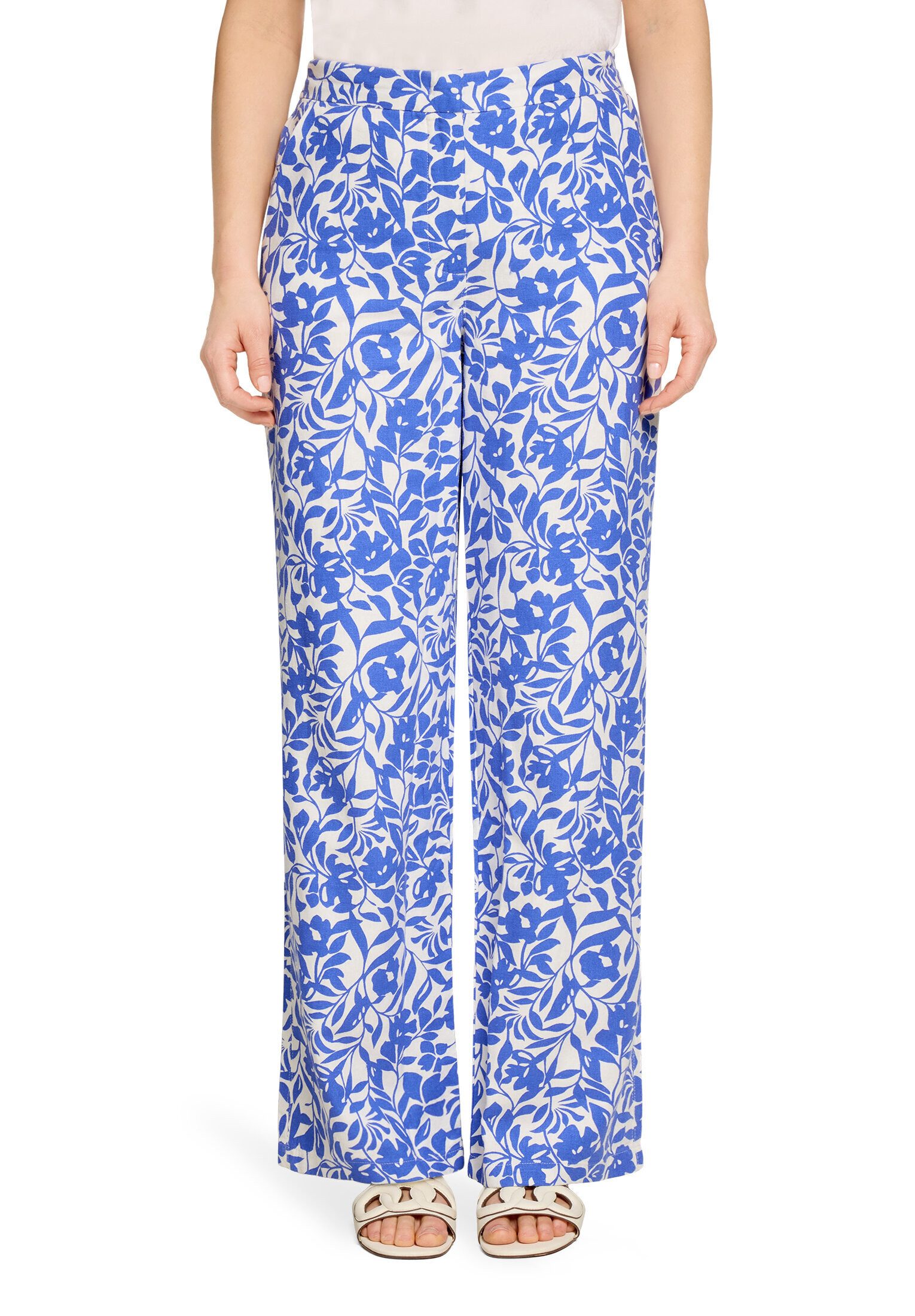 Betty Barclay Leinenhose Damen mit elastischem Bund