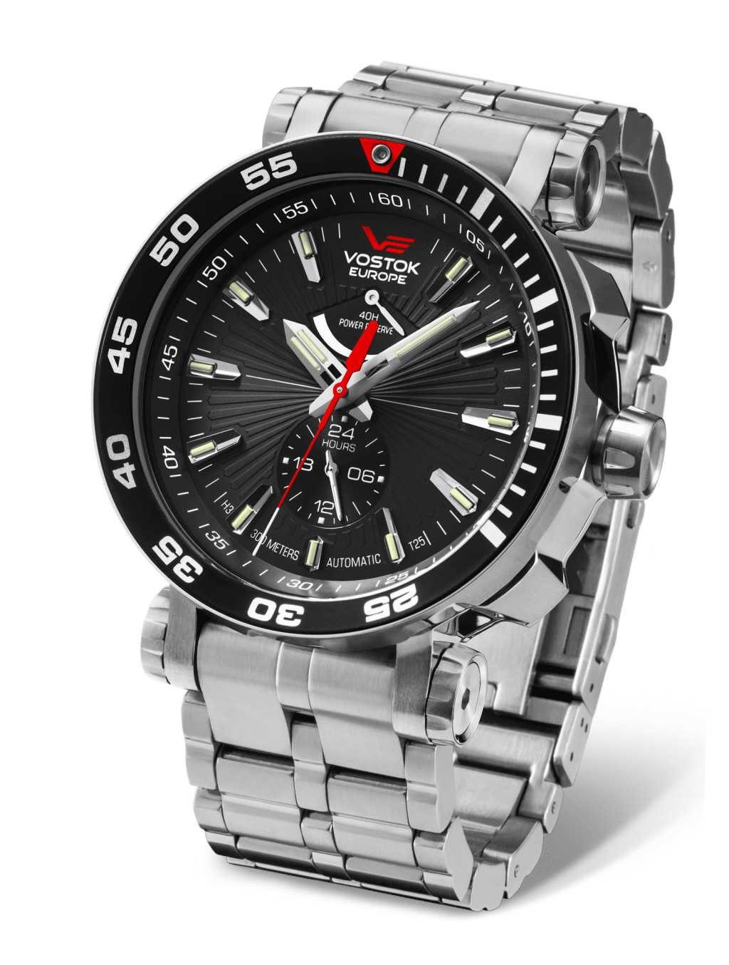 Vostok Europe Automatikuhr XXL Energia Rocket – 48 mm, Edelstahlband, 30 AT günstig online kaufen