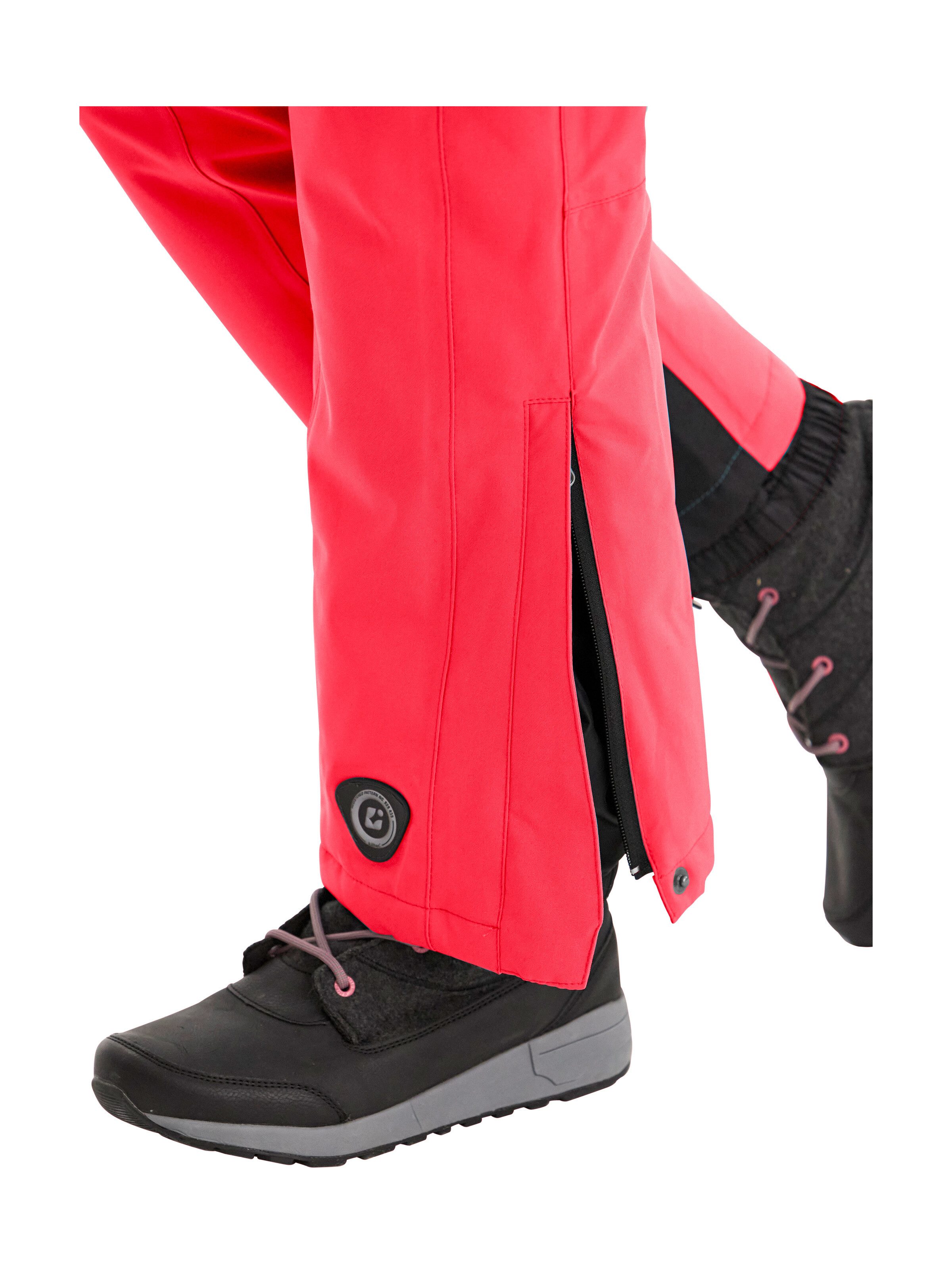 Killtec Skihose KSW 1 GRLS SKI PNTS Skihose Gandara Jr: wasserdicht, atmungsaktiv, verstärkt, Schneefang