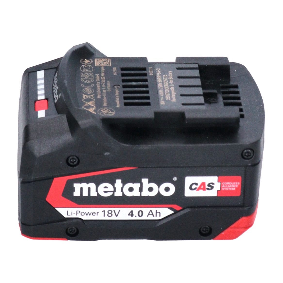 metabo Basis Set 2x Li-Power Akkupack 18 V 4,0 Ah CAS Li-Ion Akku Akkupacks