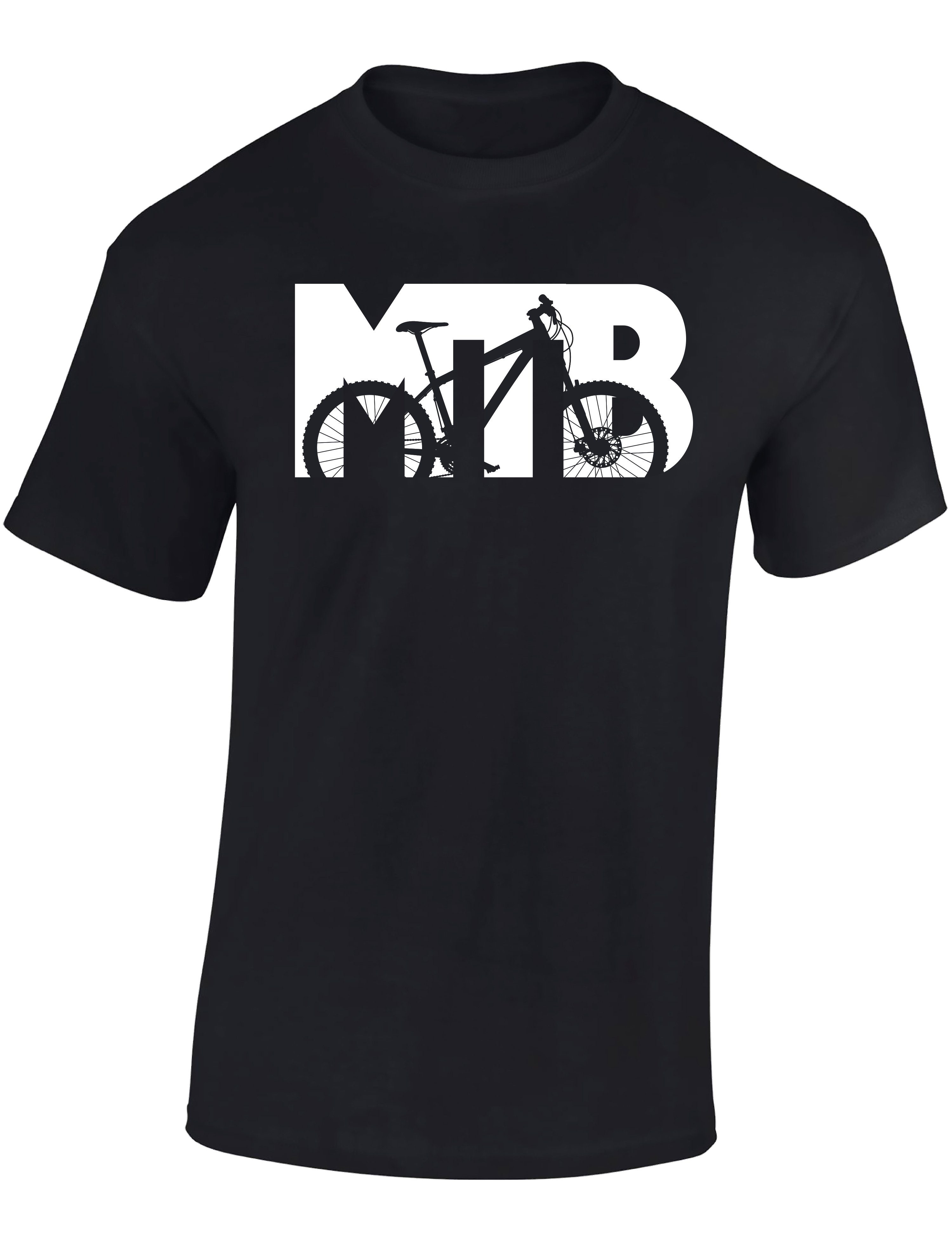 Print-Shirt Fahrrad T-Shirt Herren: "MTB"