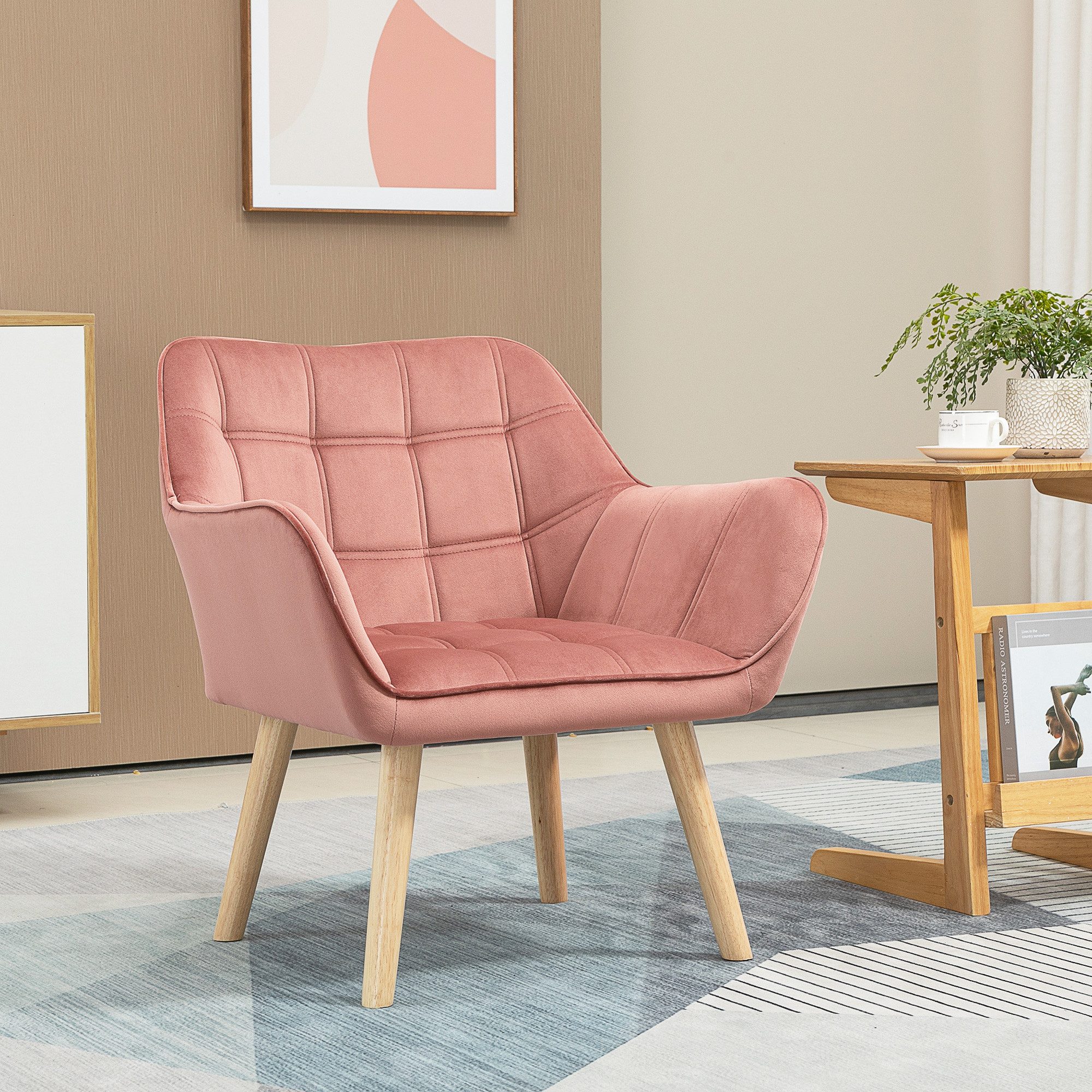 HOMCOM Relaxsessel Einzelsessel Ohrensessel, Sessel mit günstig online kaufen
