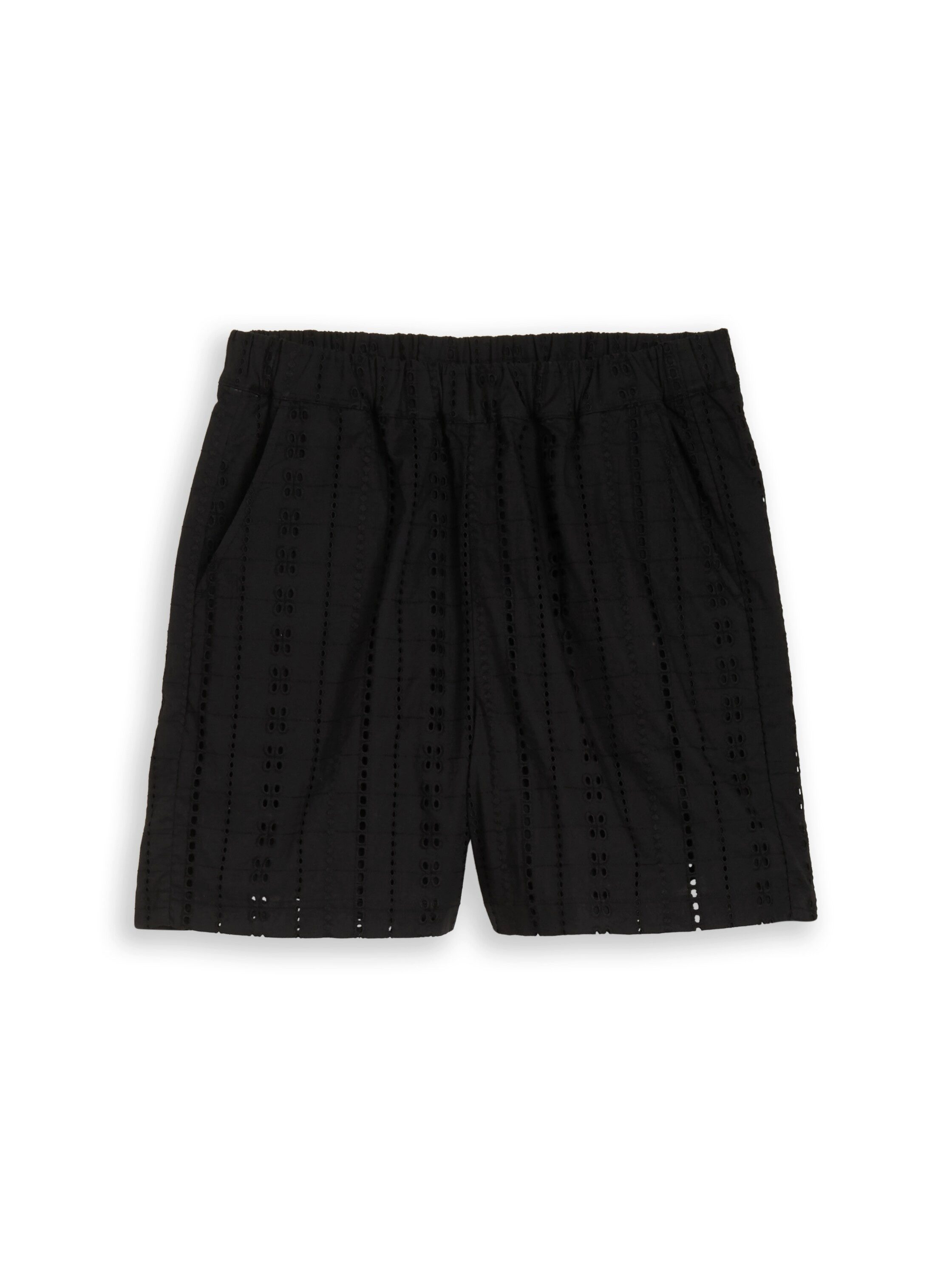 TOM TAILOR Denim Webshorts Sommershorts mit Häkeldetails – Bild 5 von 5