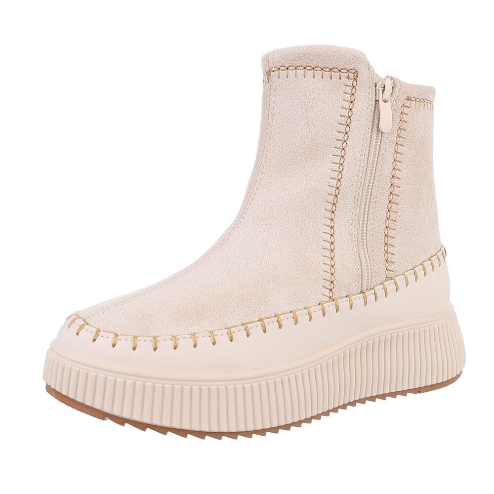 Ital-Design Damen Freizeit Plateaustiefelette (87214666) Flach günstig online kaufen