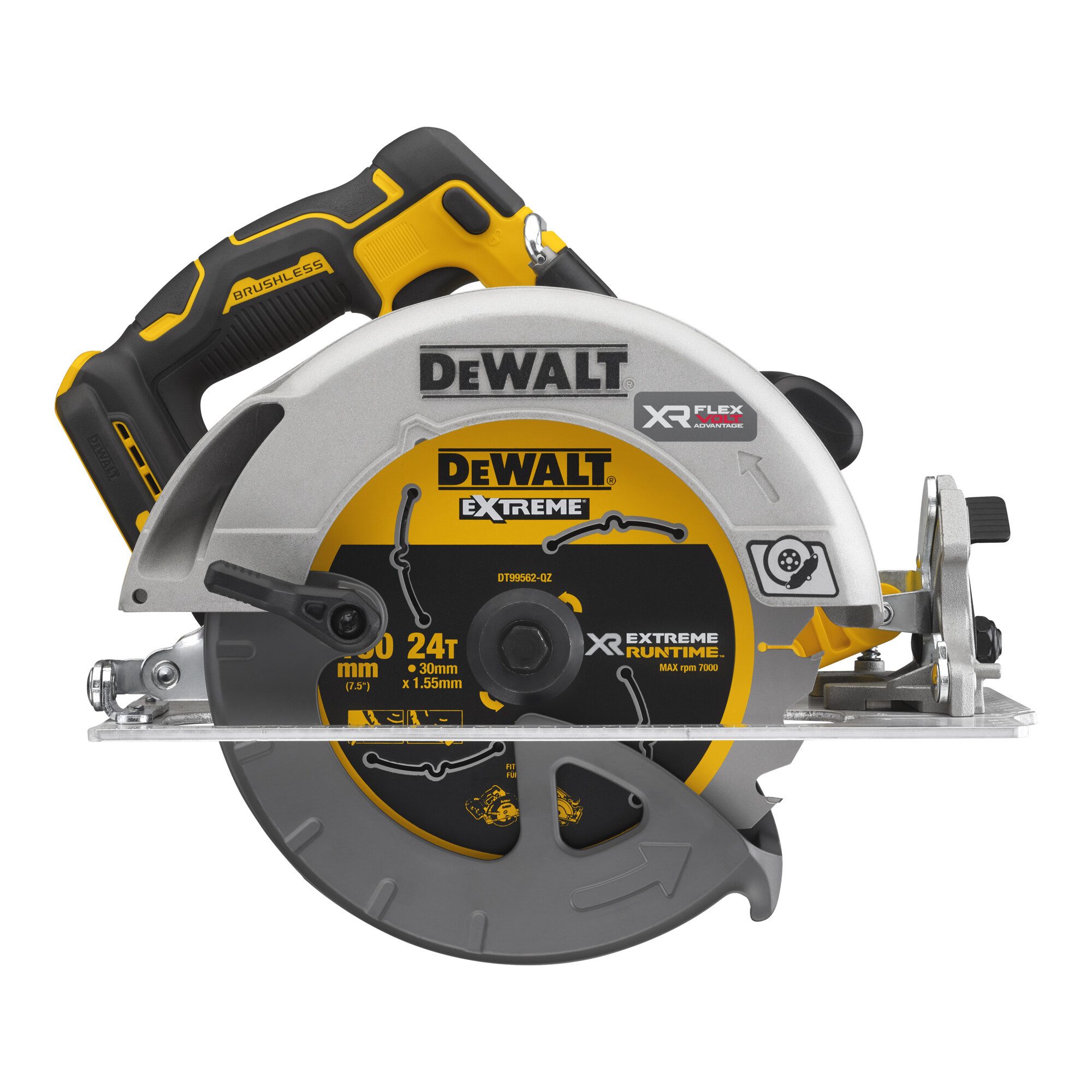 DeWalt Akku-Handkreissäge DEWALT Akku-Handkreissäge 18V XR Flexvolt Advantage