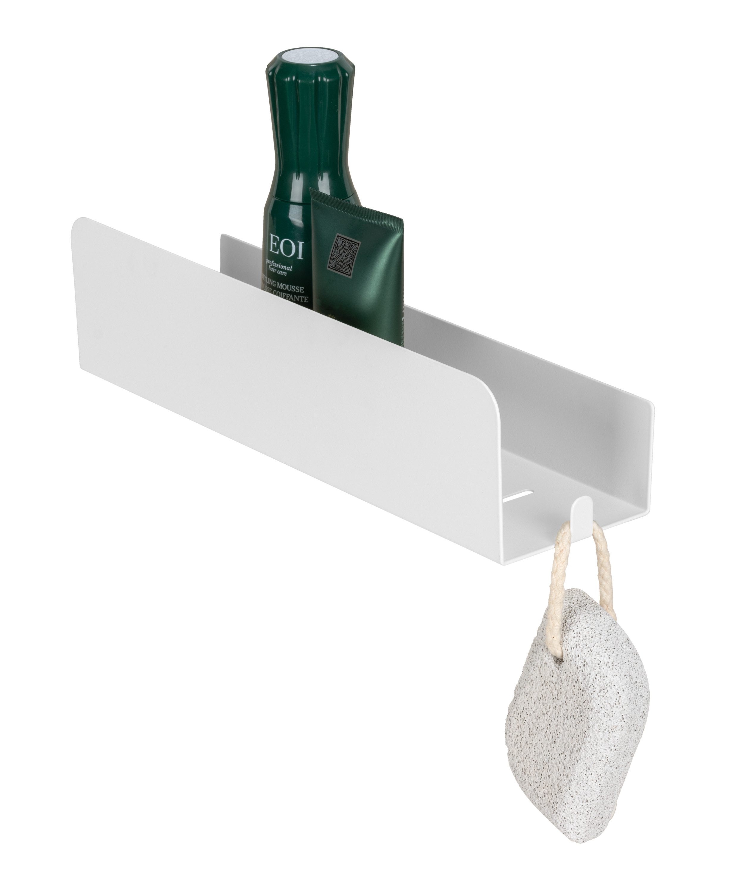 WENKO Badregal WENKO Wandablage LIZAN weiß BHT 30.50x8x8.50 cm weiß