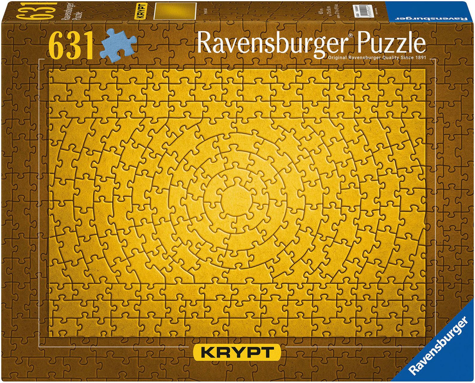 Ravensburger Puzzle Krypt Gold, 631 Puzzleteile, Made in Germany günstig online kaufen