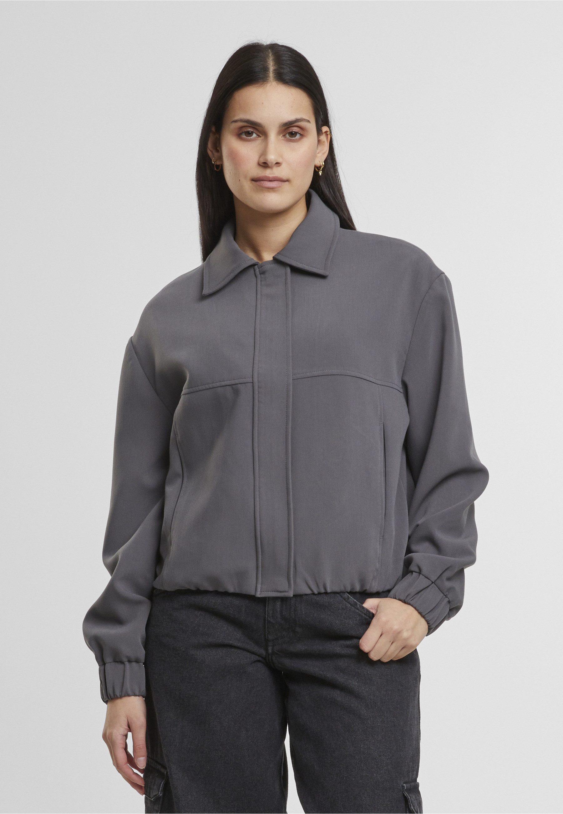 URBAN CLASSICS Langmantel Urban Classics Ladies Short Blouson