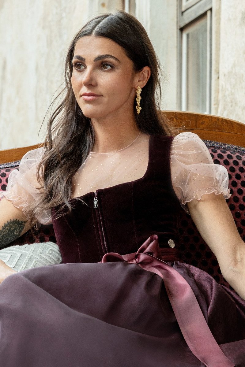 MarJo Dirndl Samtdirndl 2tlg. - BIDINGEN günstig online kaufen