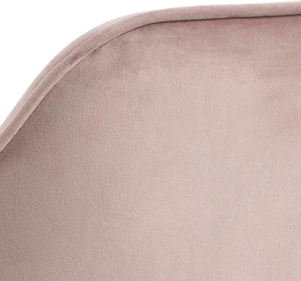 2 dusty mit Samtbezug, ACTONA rosa | Sitzhöhe (Set, St), Bistrostuhl GROUP 79cm Steppungen; hellrose