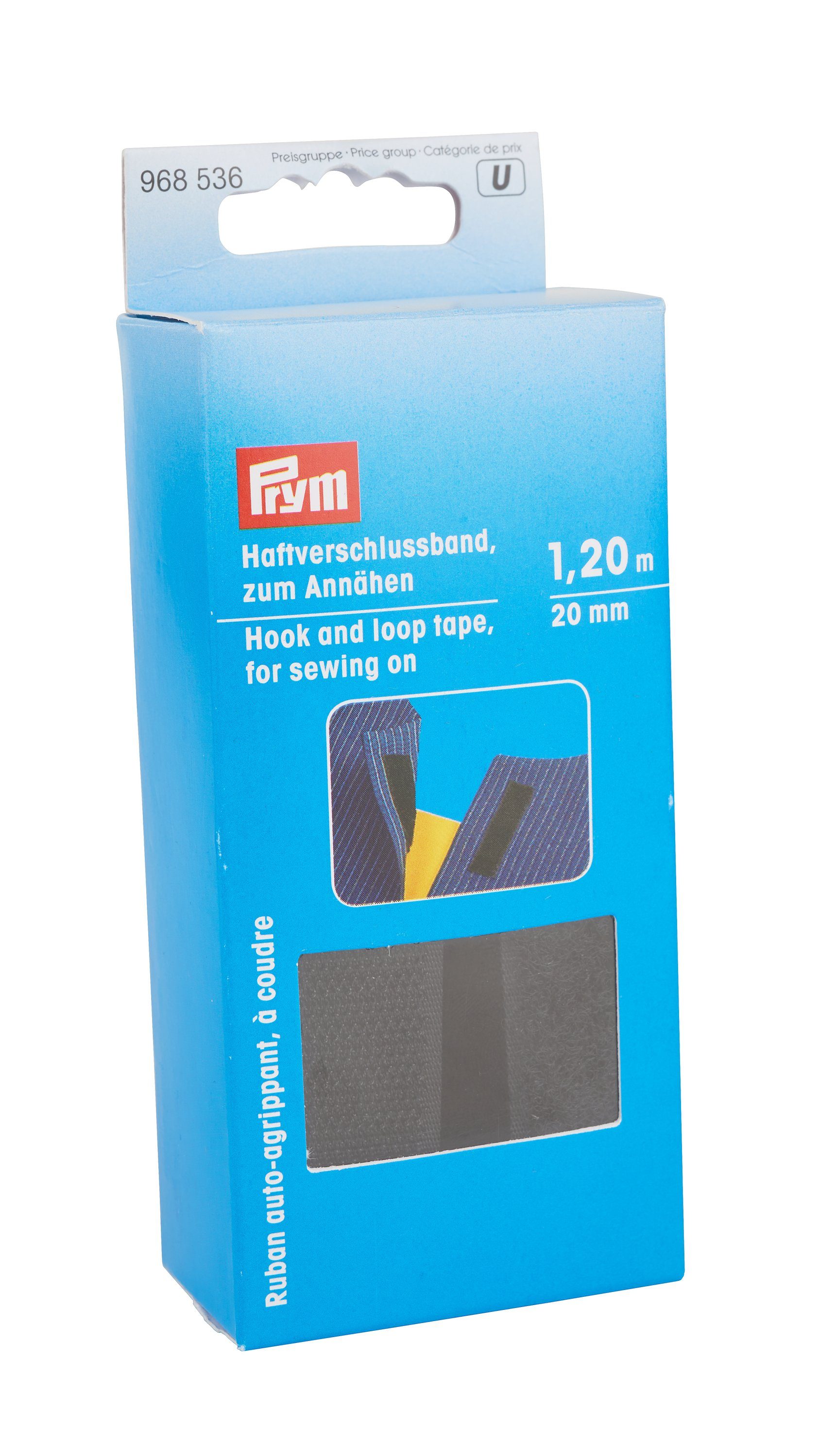 Prym Bastelband Klettband zum Annähen, 1,2 m lang