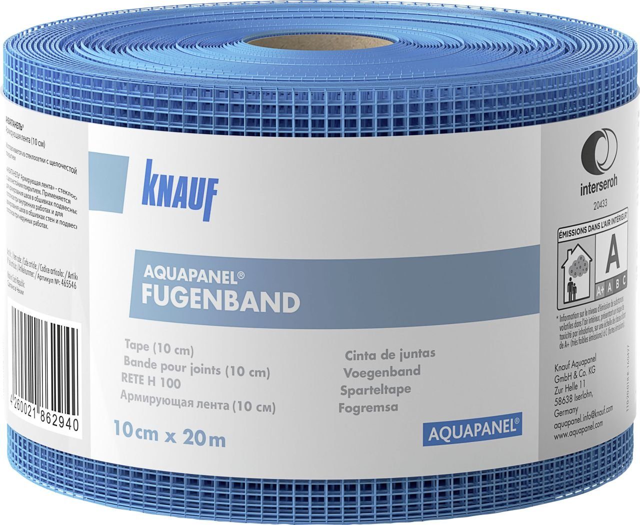 Thumbnail - KNAUF Glasfasergewebe Knauf Aquapanel Fugenband 20 m x 100 mm