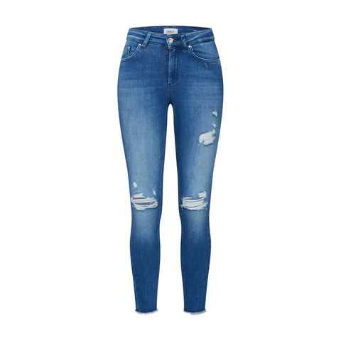 ONLY 7/8-Jeans BLUSH (1-tlg) Weiteres Detail, Fransen, Plain/ohne Details