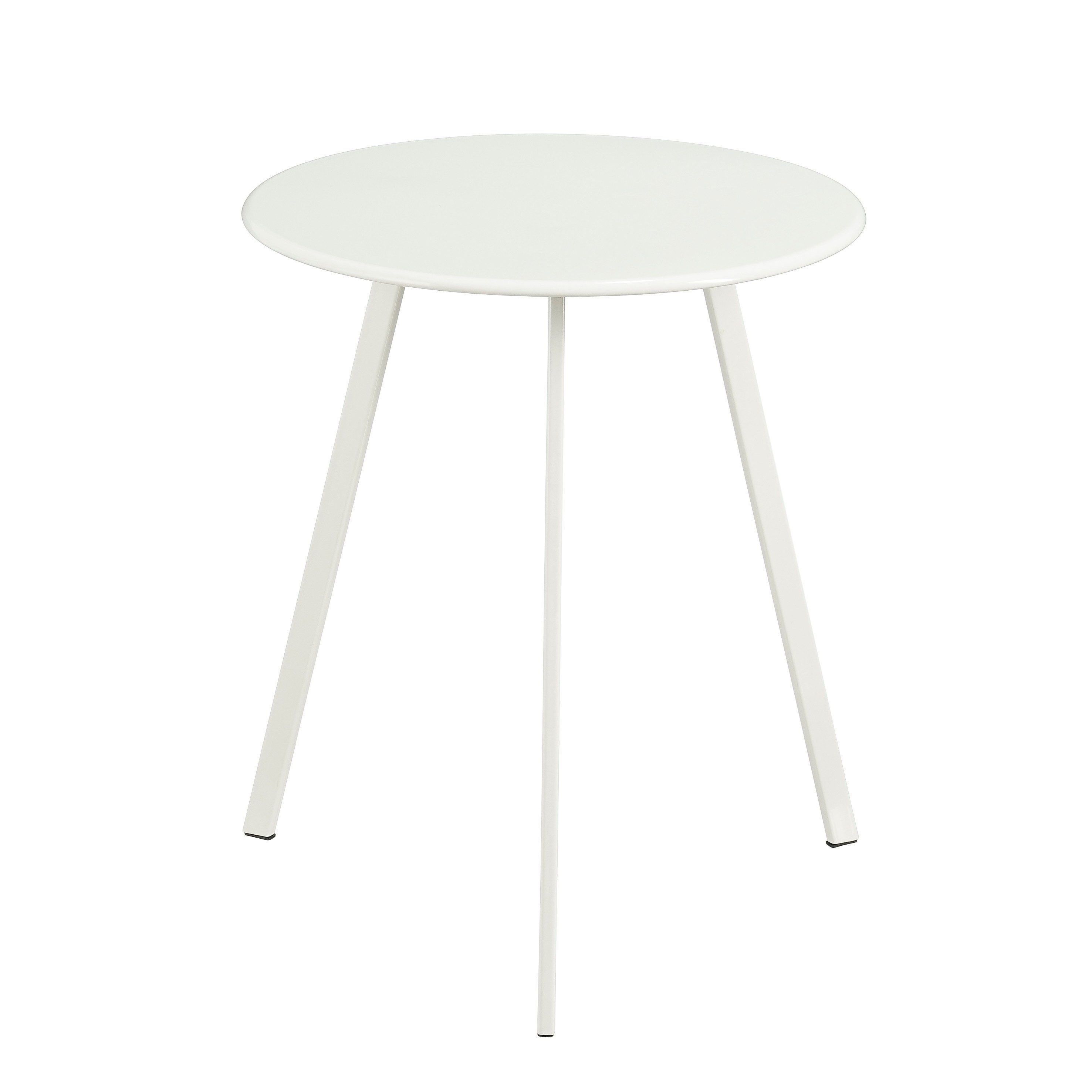 Mica Decorations Beistelltisch Mica Decorations Seattle Beistelltisch H45 x Ø38 cm Weiss