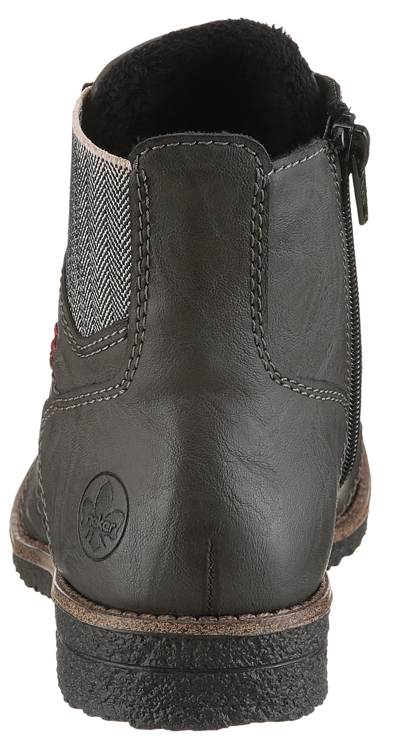 Rieker Schnürstiefelette Schnürboots, Herbststiefelette, Blockabsatz, mit w günstig online kaufen