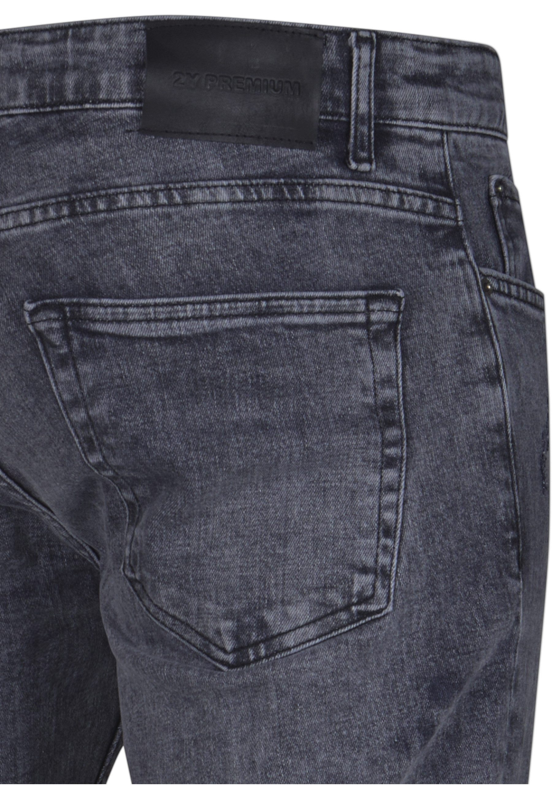 2Y Premium Bequeme Jeans 2Y Premium Herren 2Y Tapered Fit Jeans