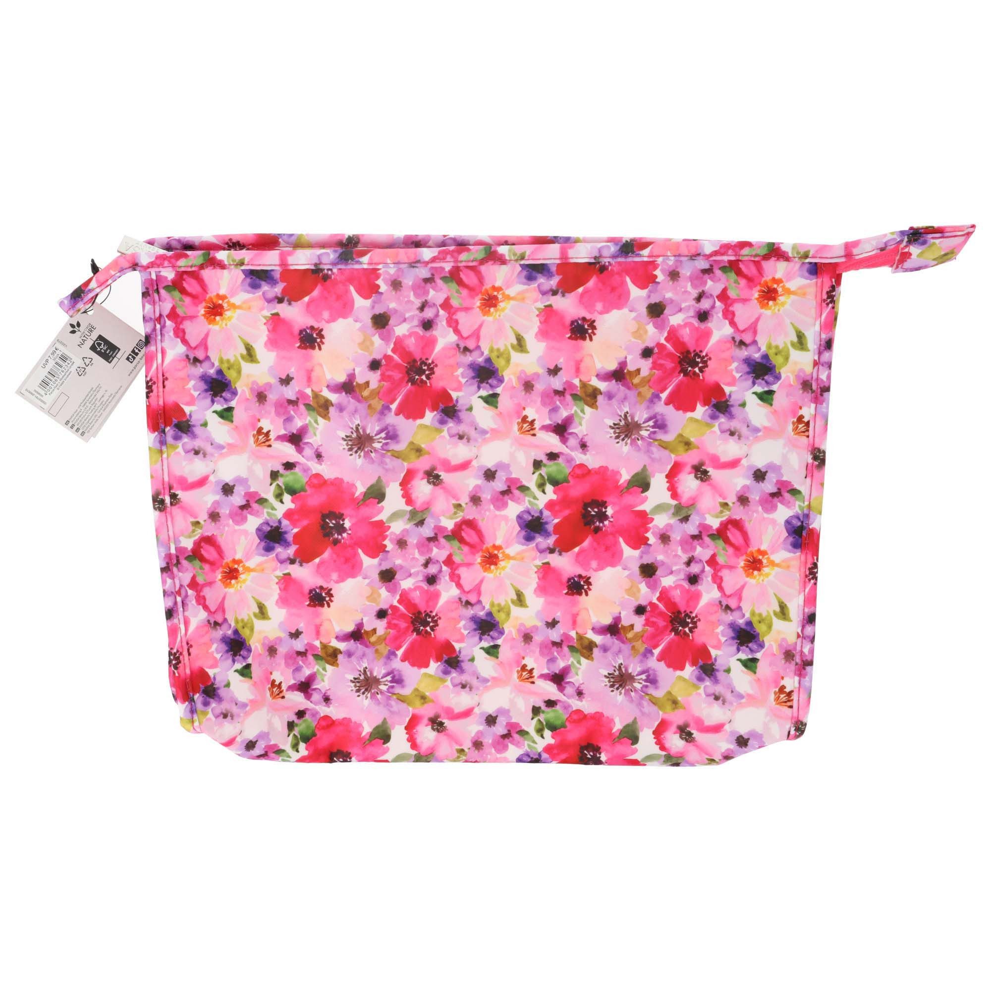 PARSA Beauty Kulturbeutel Kulturtasche groß blumig günstig online kaufen