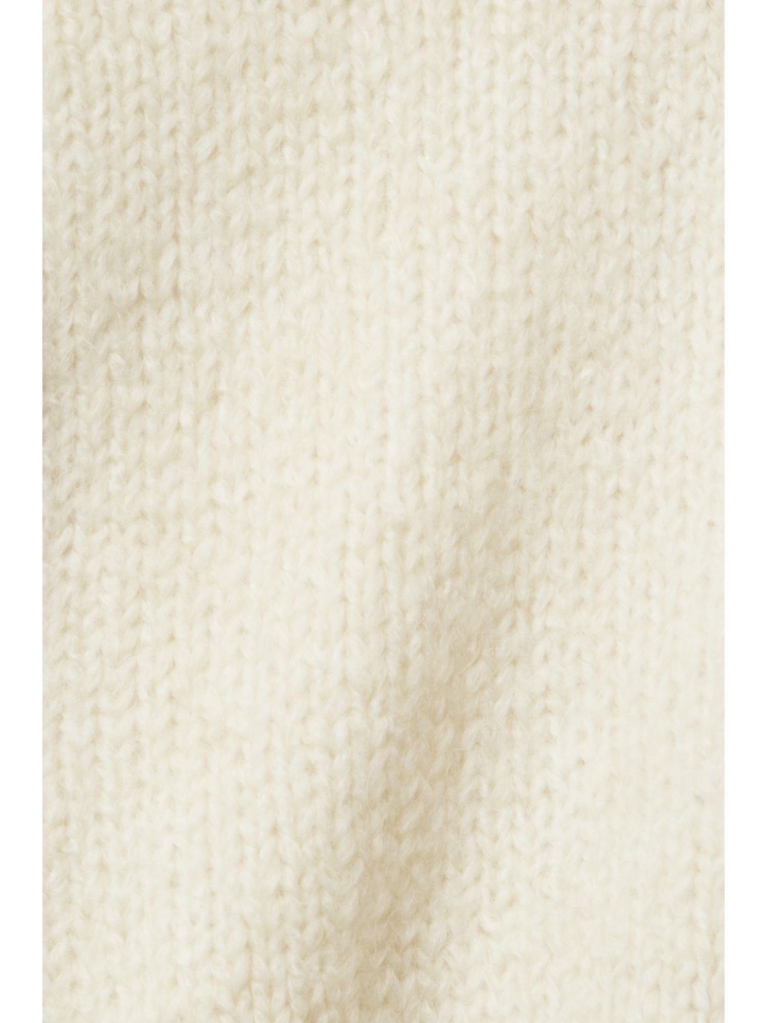 aus Esprit Cropped-Cardigan ICE Wollmix (1-tlg) Strickjacke