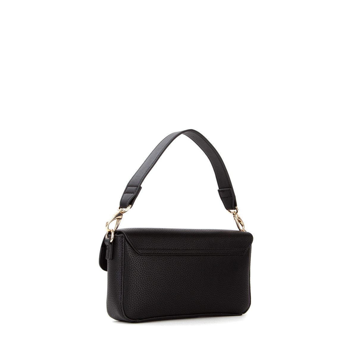 VALENTINO BAGS Umhängetasche ALEXIA, Damen Schultertasche mit goldfoldfarbenem Logo-Schmuckelement