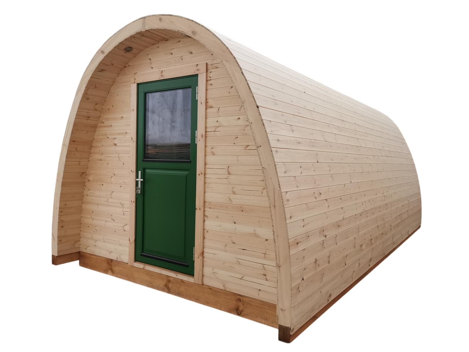 JVmoebel Gartenhaus Camping Haus Luxury aus Holz mit großen Fenstern und modernem Design, (Maßeinheit, Maße), Made in Europe