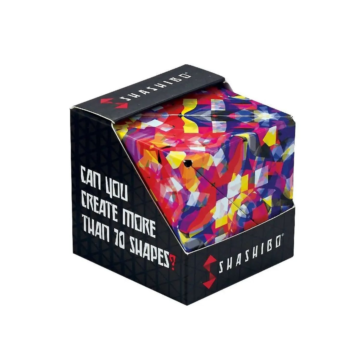 Shashibo Puzzle Shashibo Magnetwürfel Künstler-Serie - Confetti, Puzzleteile
