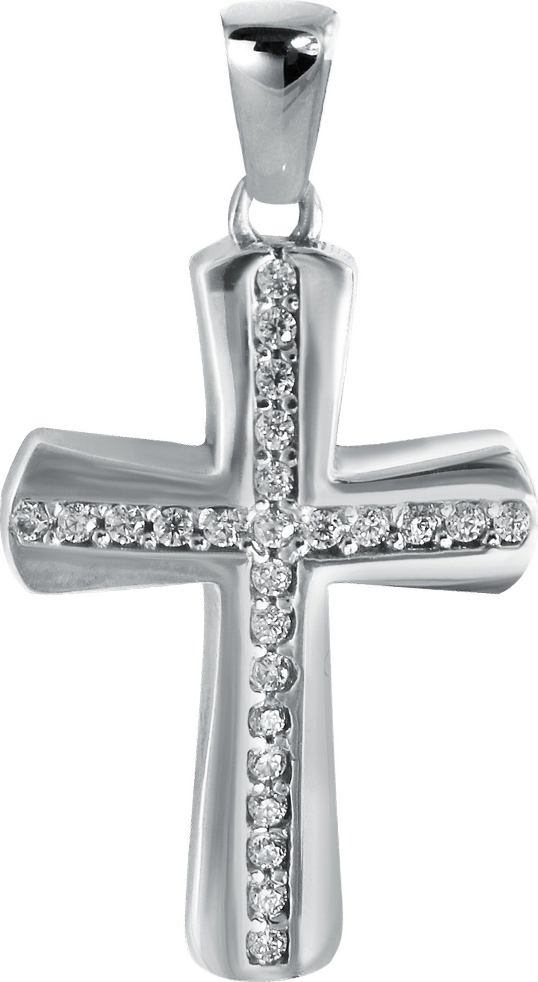 Balia Kettenanhänger Balia Kettenanhänger 925 Silber (Kettenanhänger), Kettenanhänger (Kreuz) ca. 2,6cm, 925 Sterling Silber