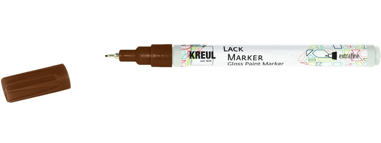 Kreul Künstlerstift Kreul Lack Marker extrafine kupfer, 0,8 mm