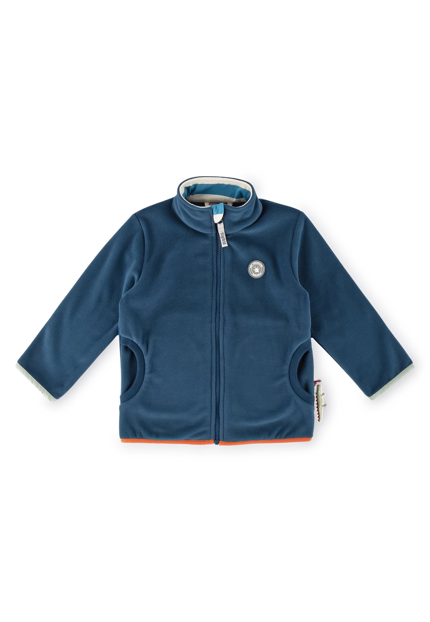 Sigikid Fleecejacke Kinderjacke Fleecejacke Happy Crocodile (1-St)