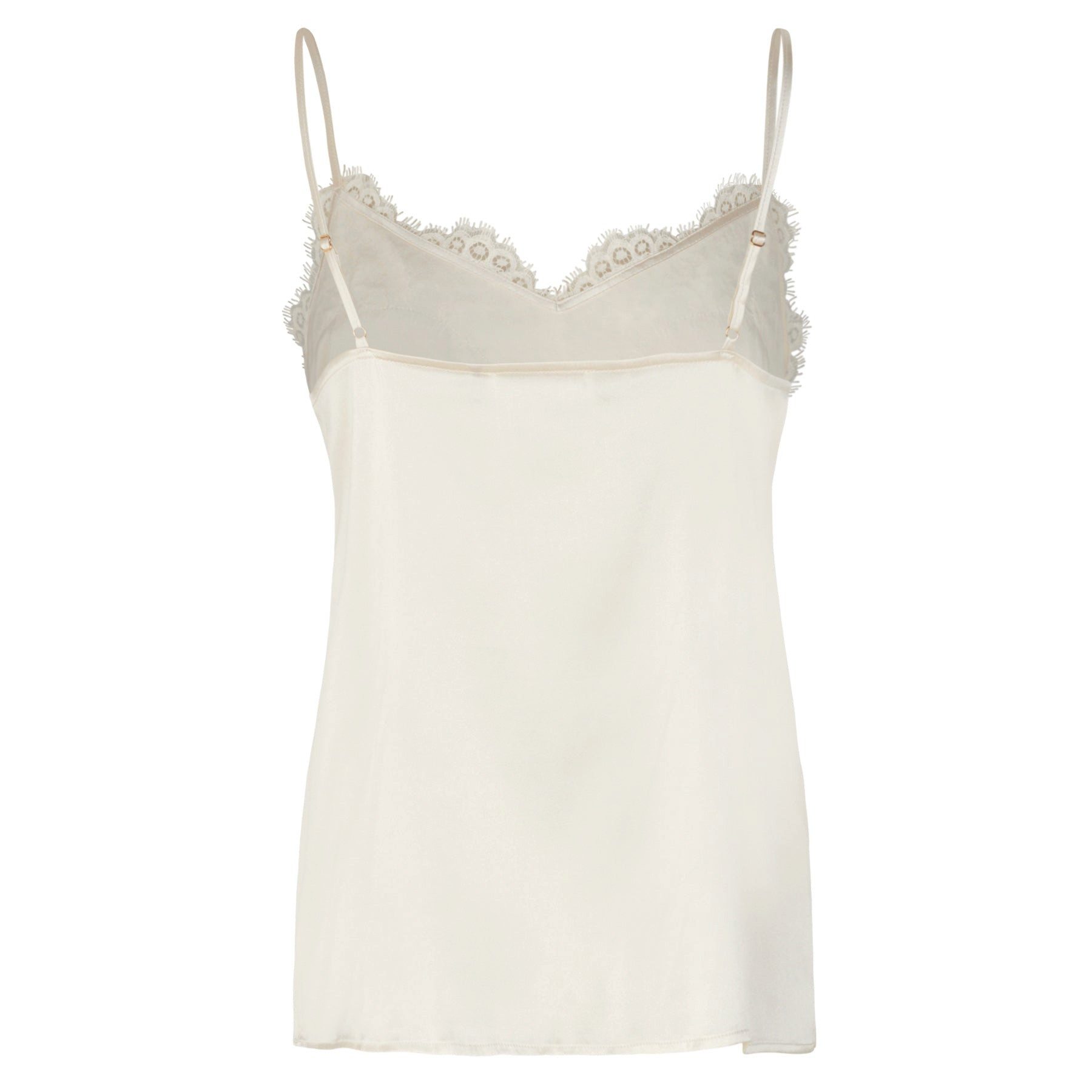 rosemunde Shirttop ROSEMUNDE Top JADE aus Seide - Ecru