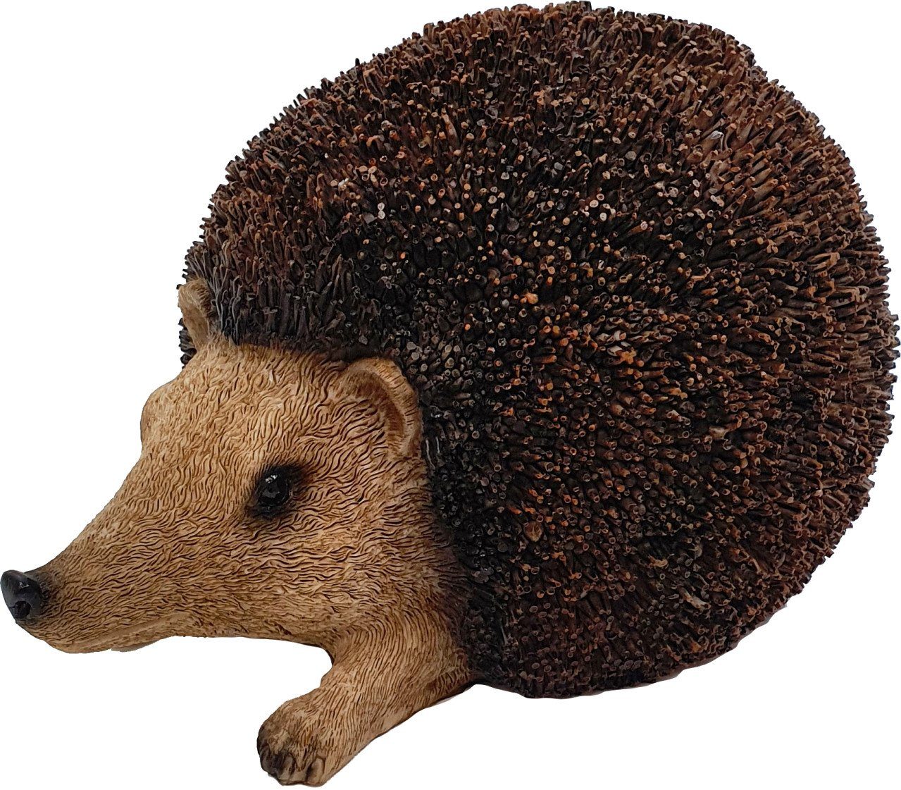 Figurendiscounter Gartenfigur Dekofigur Igel Groß 13 x 15 x 23 cm