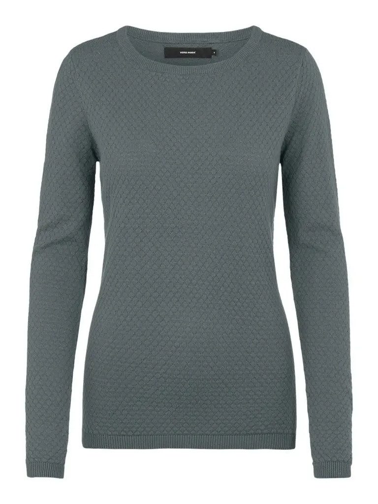 Vero Moda Rundhalspullover VMCARE STRUCTURE LS günstig online kaufen