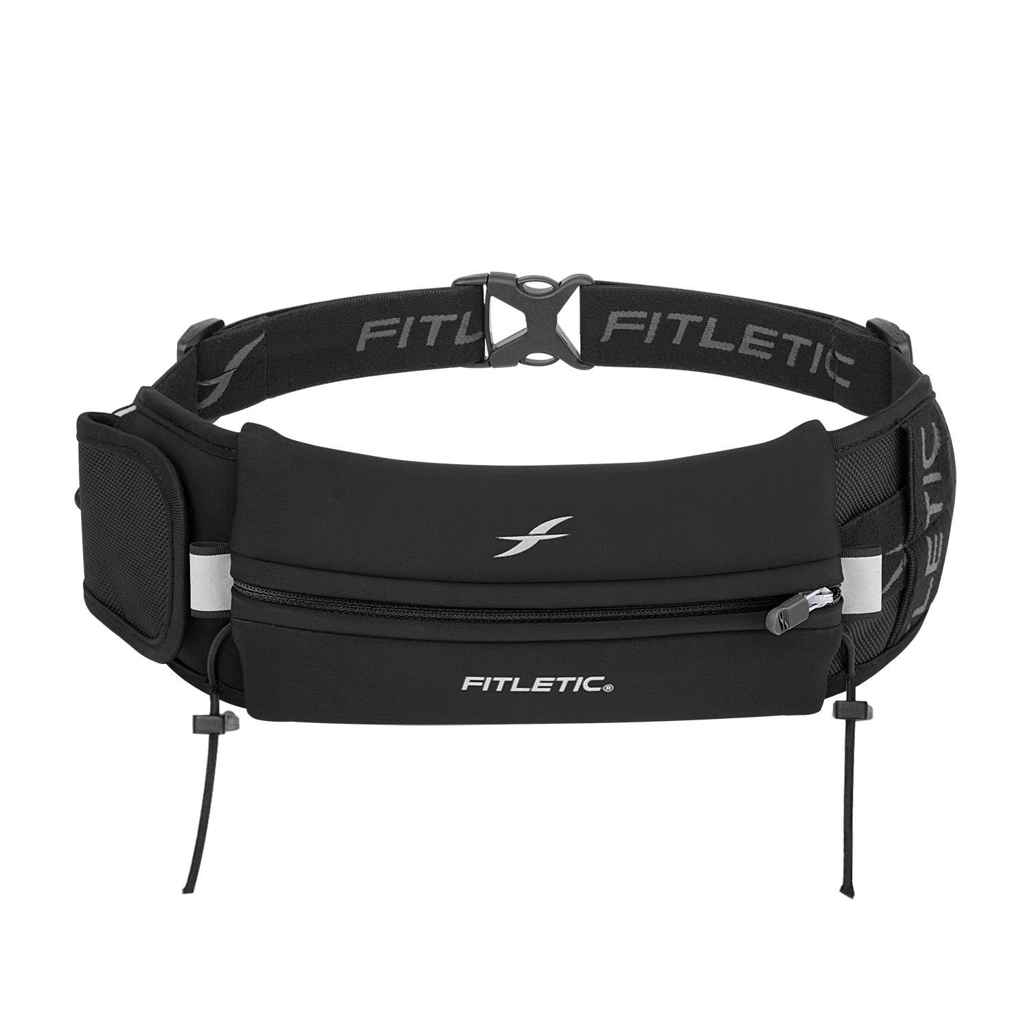 Fitletic Laufgürtel ULTIMATE 2 - Laufgürtel für Handy, Sportgürtel, Fitnessgürtel Premium Laufausrüstung