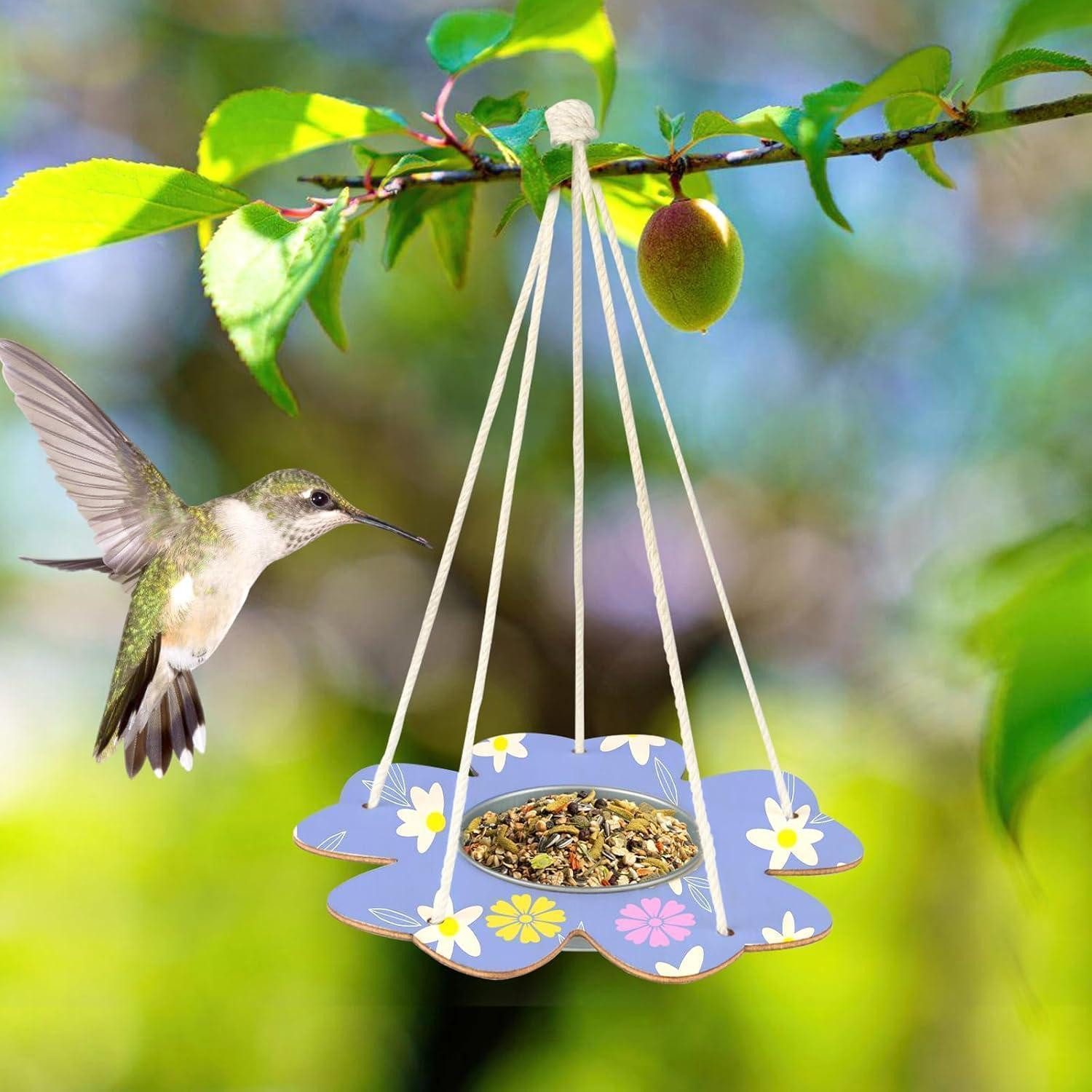 LuxusKollektion Vogelhaus Kinder DIY Vogelhaus Bastelset Holz Paint Kit 2er Pack