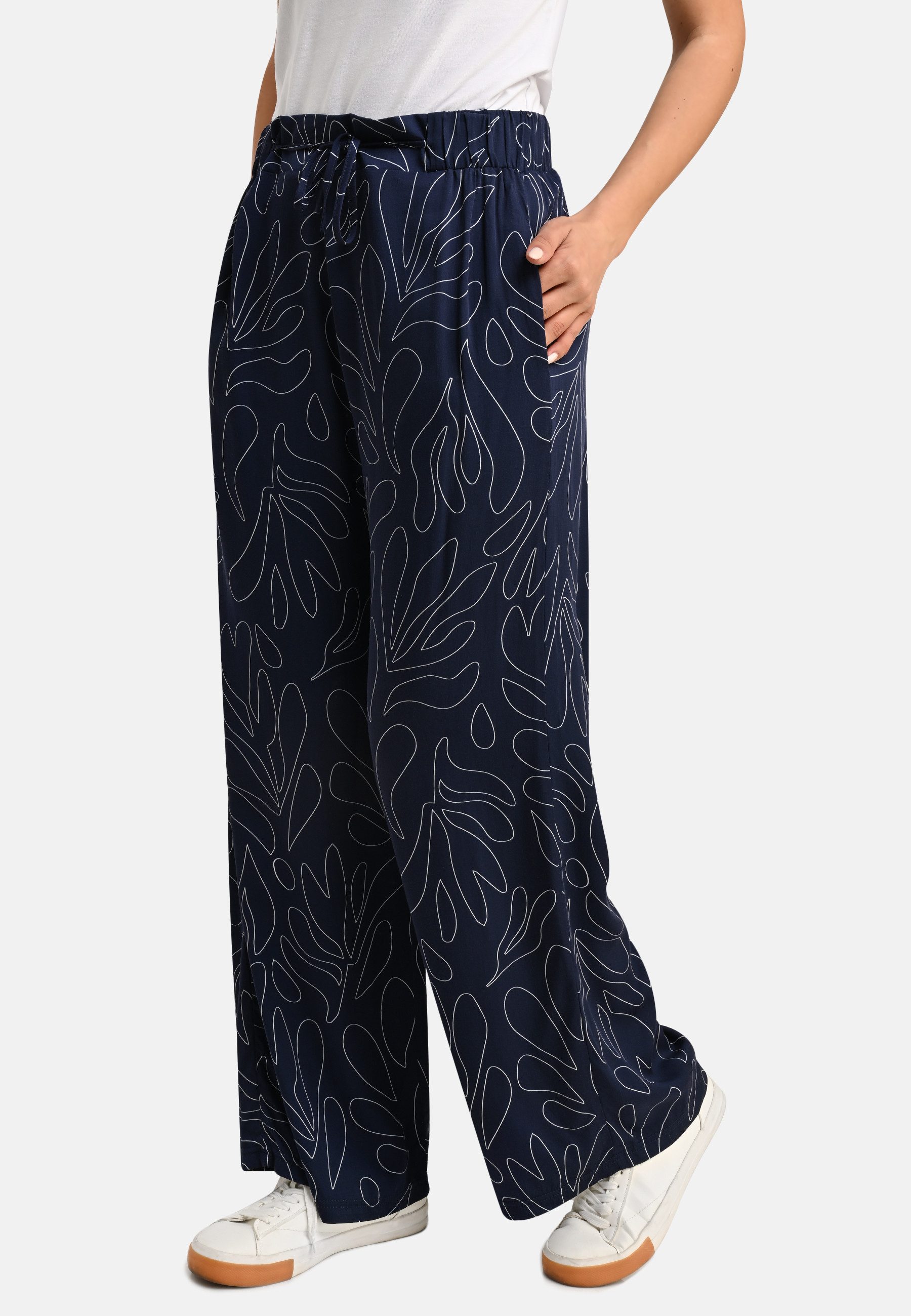 BICALLA Culotte Palazzo-Hose mit Print in günstig online kaufen