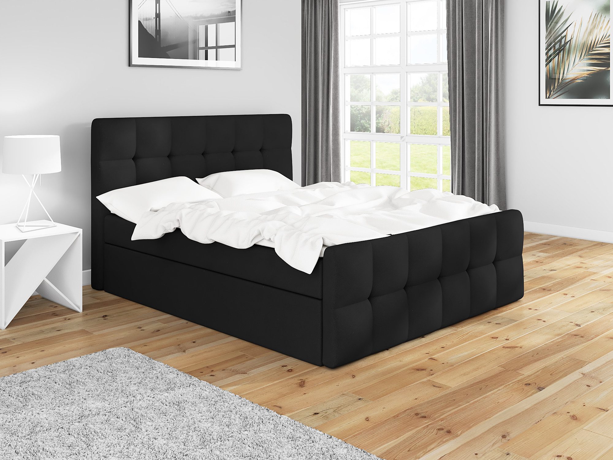 A&J MöbelLand GmbH Boxspringbett BERG mit günstig online kaufen