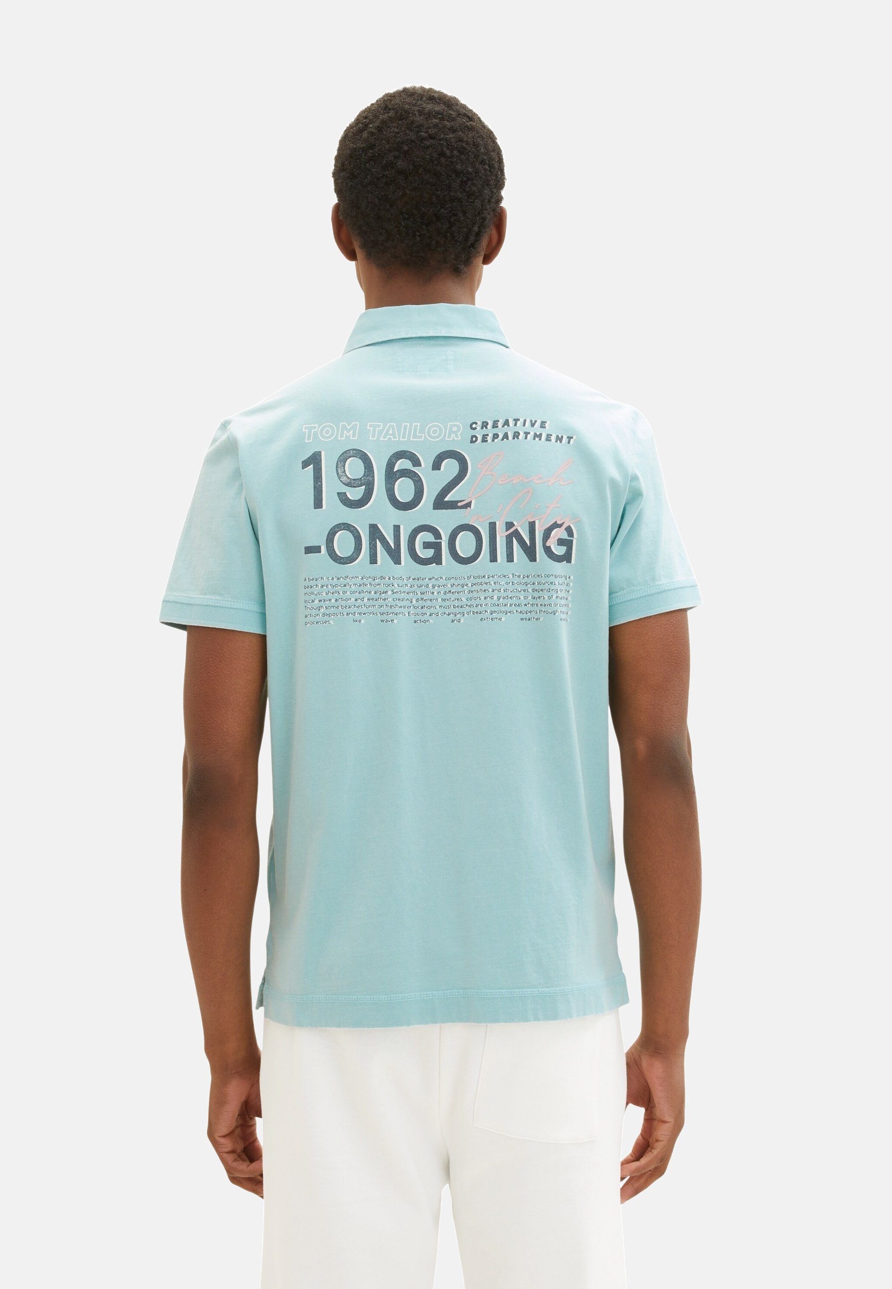 TOM TAILOR Poloshirt Poloshirt Kurzarmshirt mit günstig online kaufen