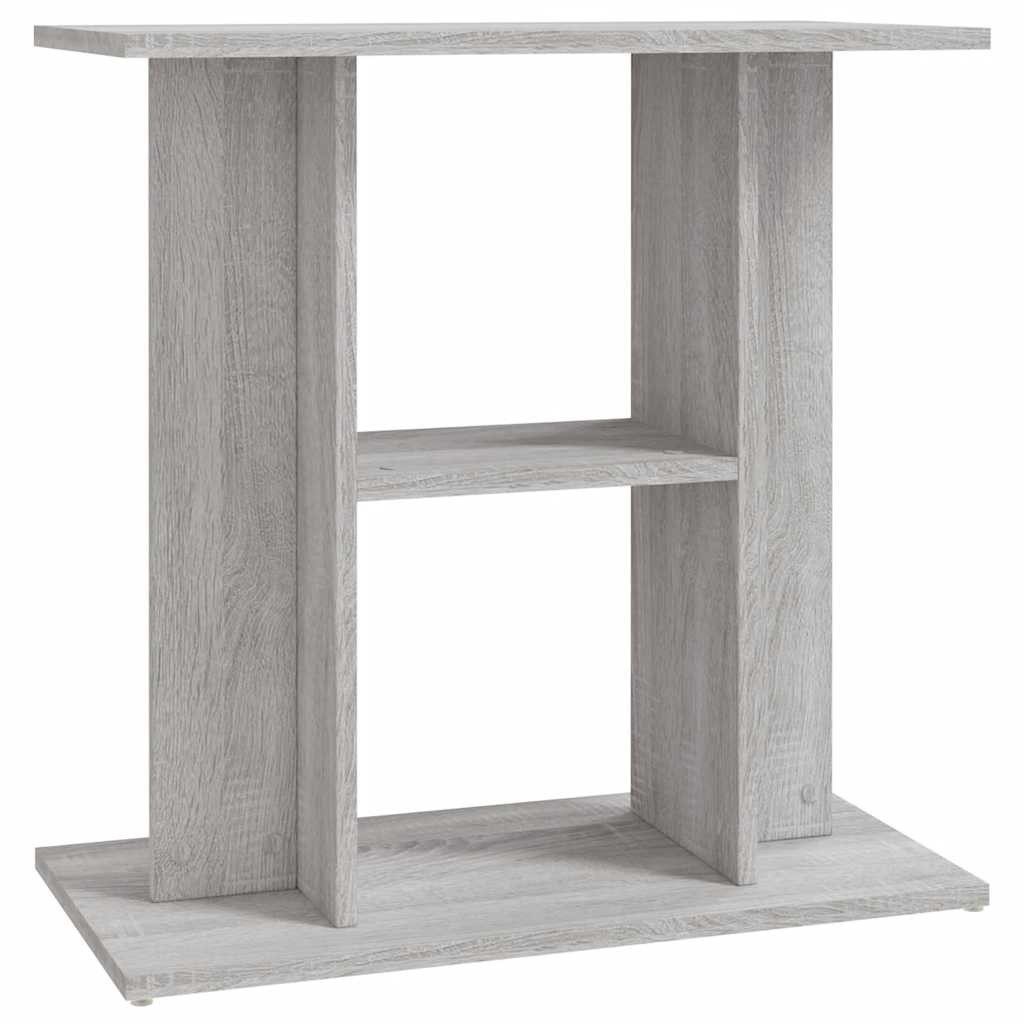 vidaXL Aquariumunterschrank Aquariumständer Grau Sonoma 60x30x60 günstig online kaufen
