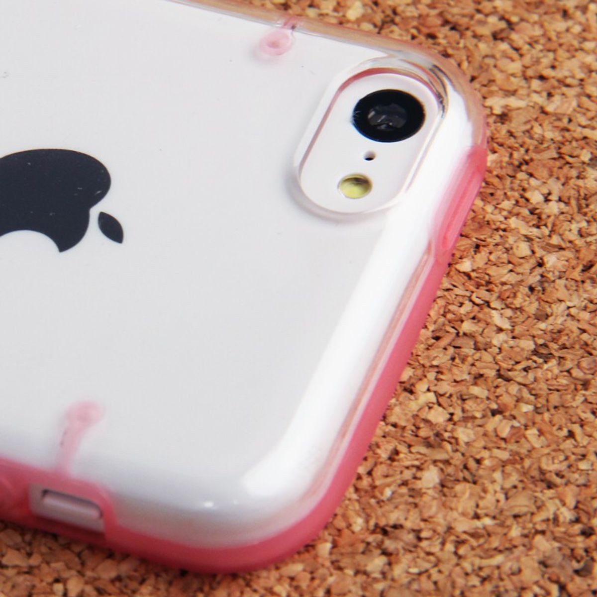 König Design Handyhülle Apple iPhone 5c, Apple iPhone 5c Handyhülle Backcover Rosa