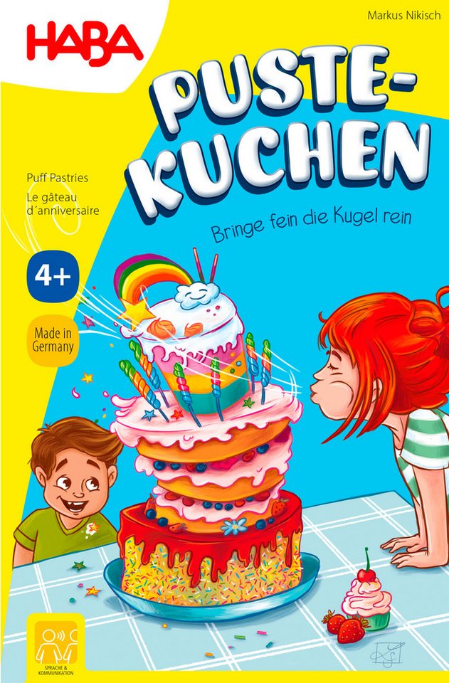 Haba Spiel Pustekuchen, Kinderspiel, Made in Germany