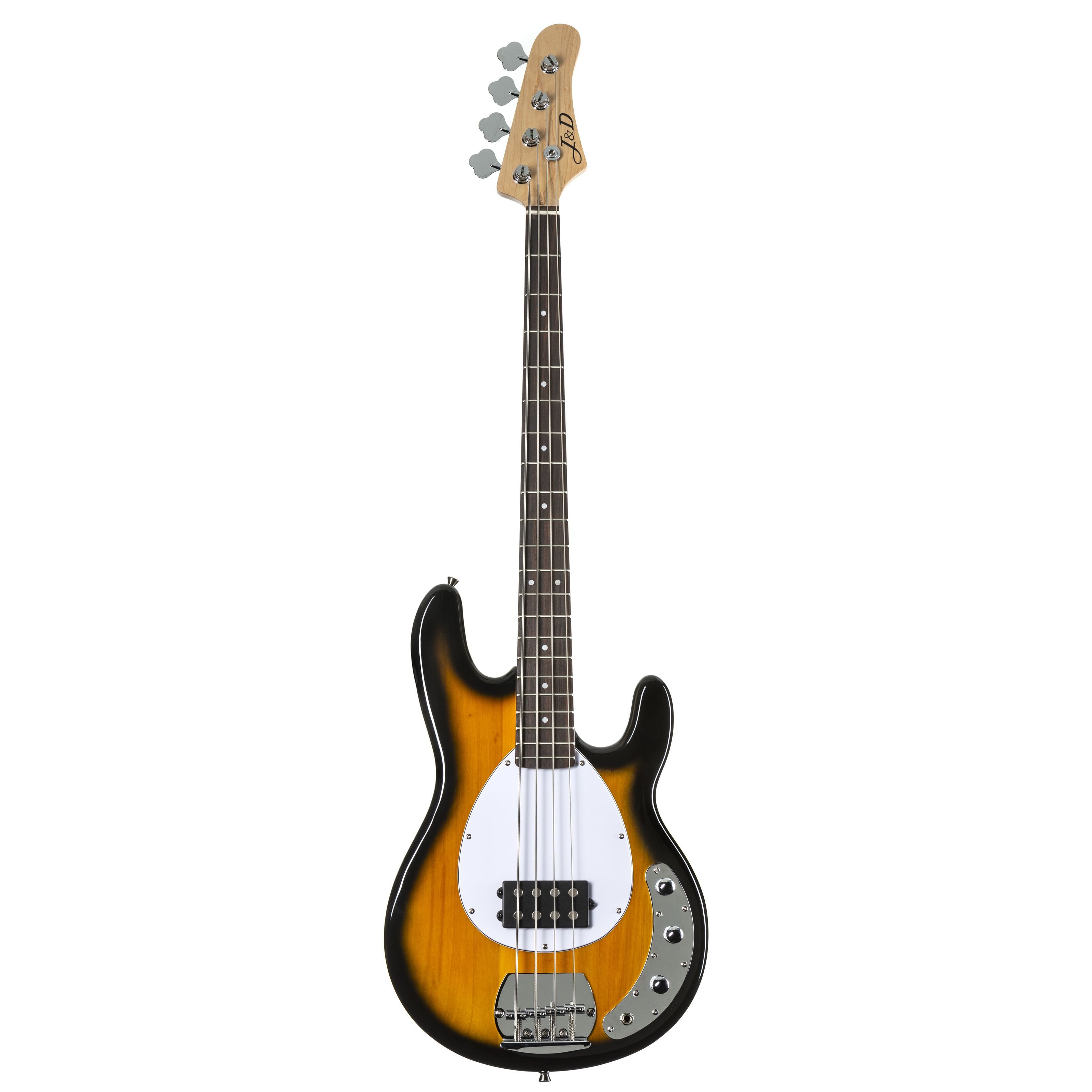 J & D E-Bass, E-Bässe, 4-Saiter E-Bässe, MMB II Bass Vintage Sunburst - E-Bass